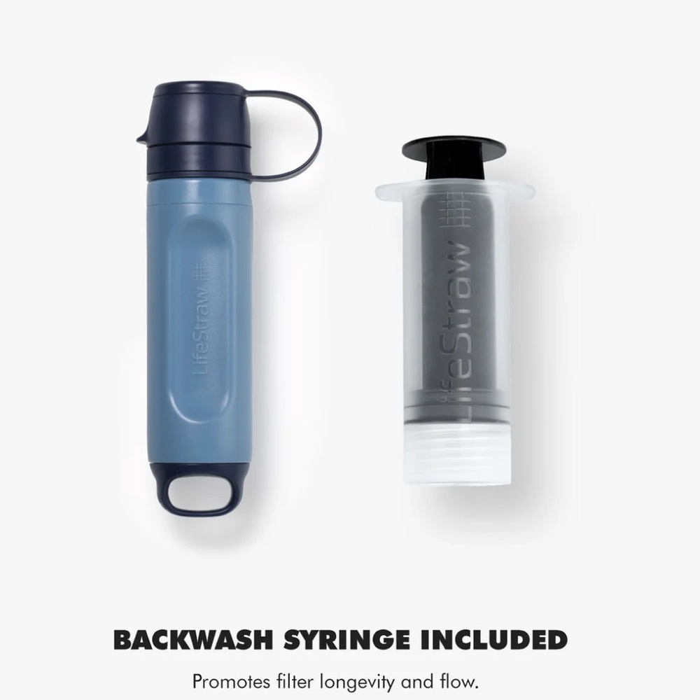 LifeStraw Peak Series Solo Water Filter New Box Camping Hiking Life Straw NIB - Picture 7 of 12